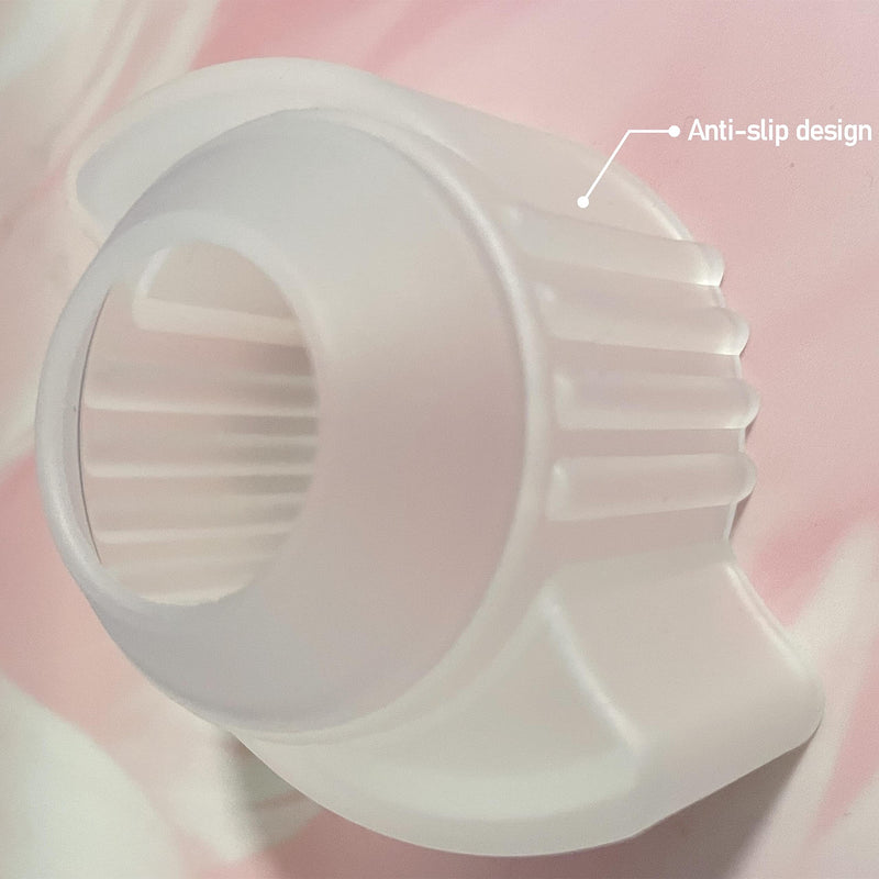 [Australia] - Eggone, 6Pcs(3InW x 2In D) Silicone Door Knob Grips AntiStatic Door Knob Cover Great Grips with Glow Inserts Sleep AidsSilicone Doorknob Bumper Grips, Open Doors Easily 