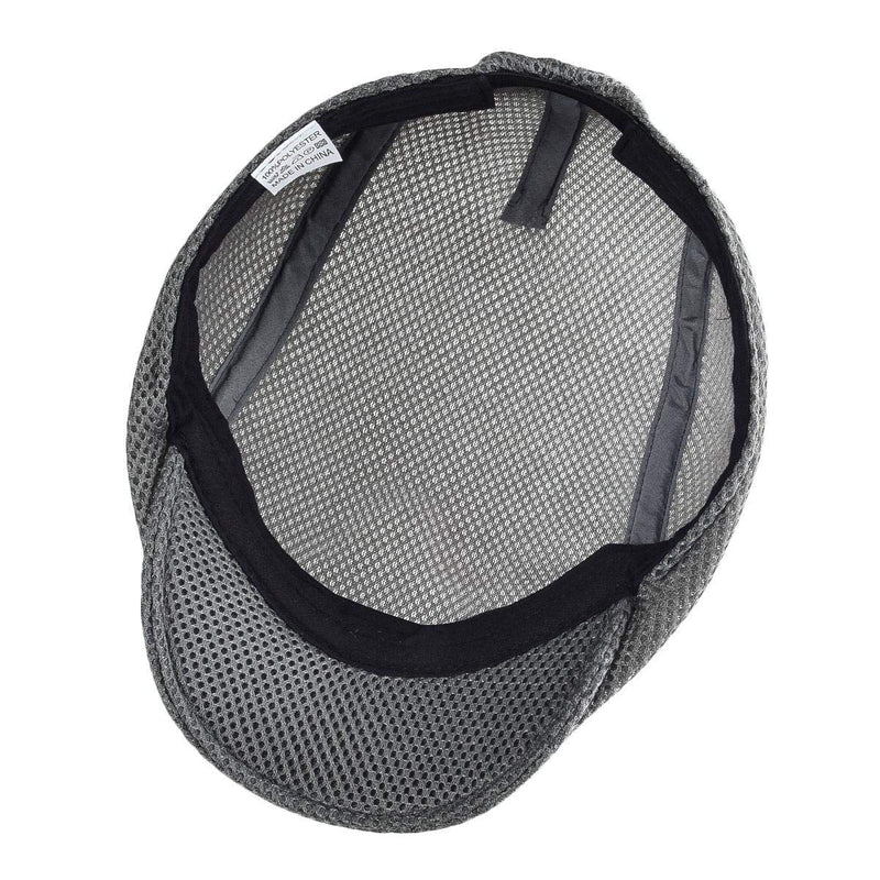 [Australia] - VOBOOM Hat Mesh Newsboy Cap Grey 