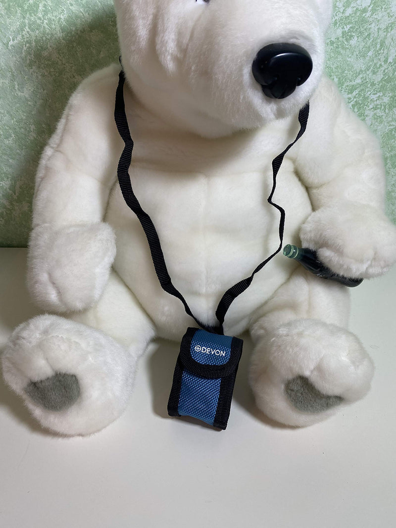 [Australia] - Devon Carrying Case for Fingertip Pulse Oximeters (With Neck Cord and Belt Loop) 