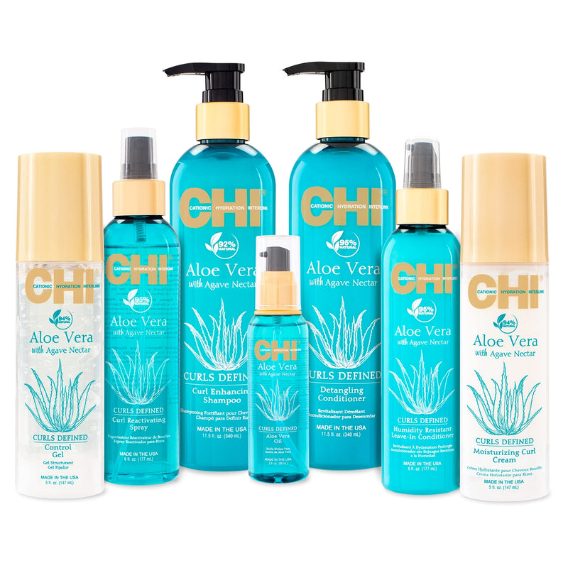 [Australia] - CHI Aloe Vera, Culs Defined Hair Oil, 89 ml 