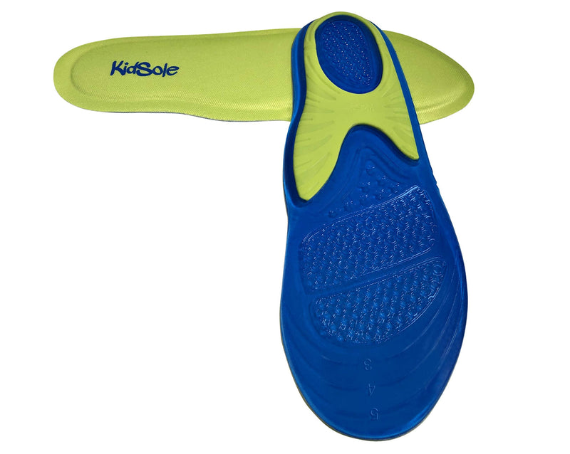 [Australia] - Children's Slim Gel + Memory Foam Hybrid Insole for Comfort, Cushion & Pain Relief. JellyFoam by KidSole ((24 cm) Kids Size 2-6) (24 CM) Kids Size 2-6 