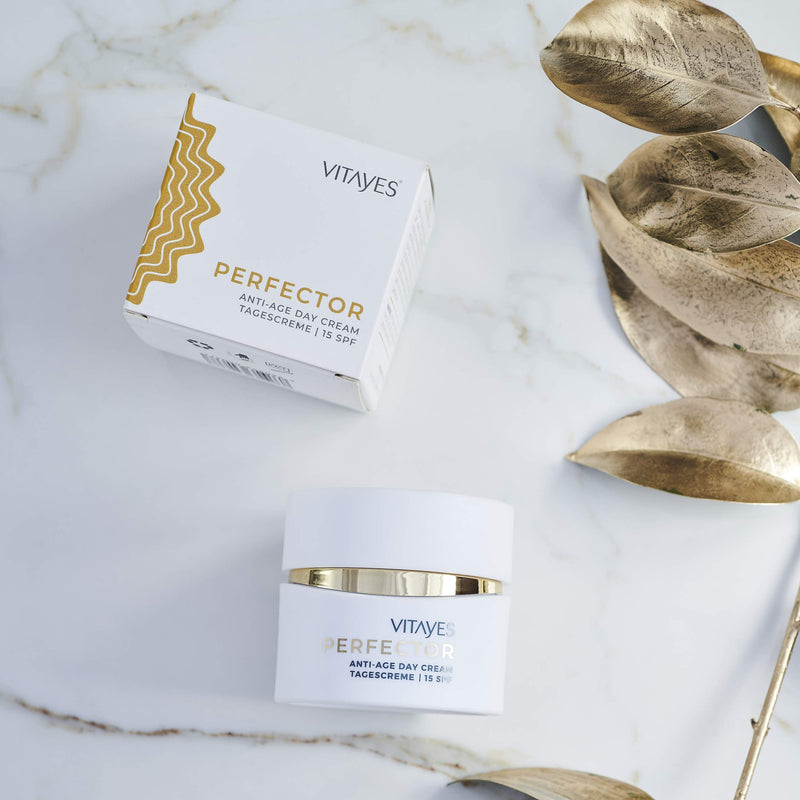 [Australia] - Vitayes Perfector Anti-age, day cream,15 SPF, face cream with 24-hour moisture for the skin, Repair and protect skin, smoother skin & reduction of wrinkles, Intensive care for the face 