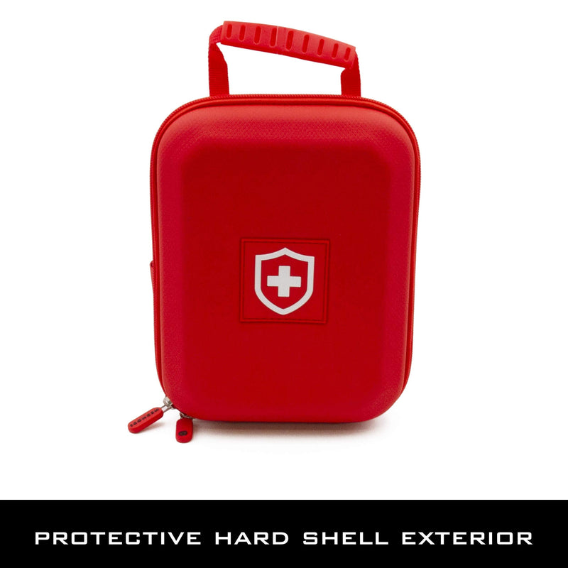 [Australia] - MEDMODS Insulin Cooler Travel Case and Insulated Diabetes Bag with Ice Pack, ID Card, Medical Alert Tag & Shoulder Strap - Protective Insulin Pen Case for Diabetic Medication & Essentials, Case Only 