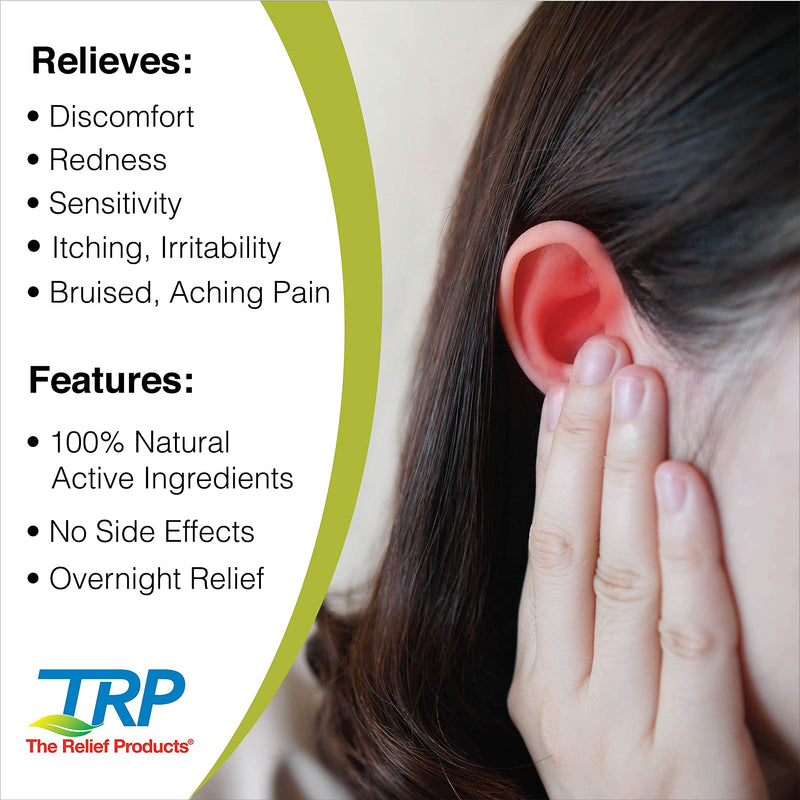 [Australia] - Earache Relief PM Ear Drops for Swimmer's Ear, Allergy Irritation and Pain Relief, by The Relief Products, Natural Homeopathic Ingredients, Nighttime Formula, (1) 1 