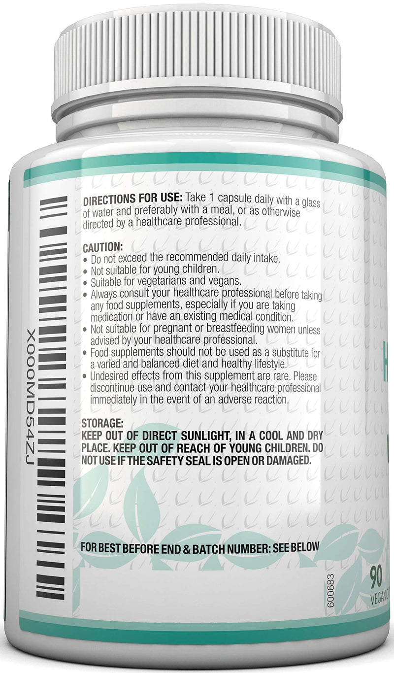 [Australia] - Hyaluronic Acid 300mg | 90 Capsules (3 Month Supply) | Triple Strength of Many Brands by Nu U Nutrition 