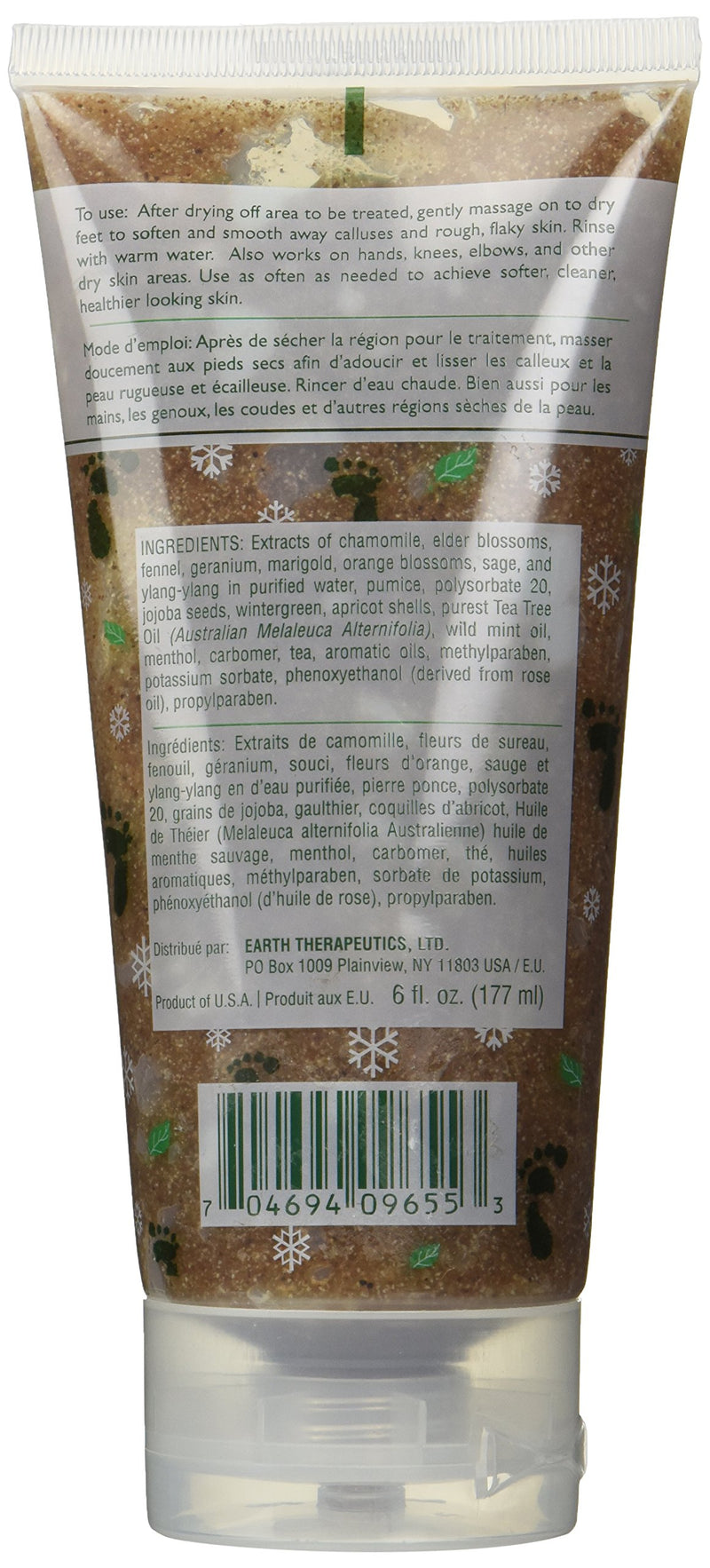 [Australia] - Tea Tree Oil Cooling Foot Scrub 6 fl. oz. 