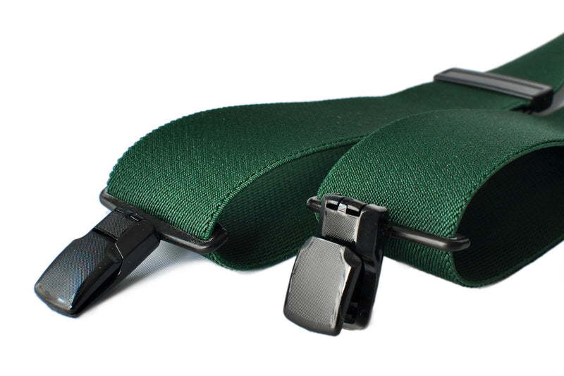 [Australia] - KASAJIMA:SP-40PC 40mm Ester Suspender Polycarbonate Clip（PC Clip） X-back Medium Green 