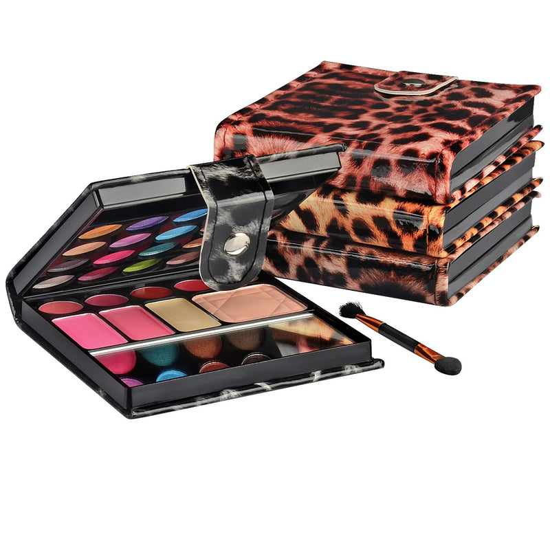 [Australia] - Ecvtop Professional Makeup Kit Eyeshadow Palette Lip Gloss Blush Concealer,29 Color Leopard 