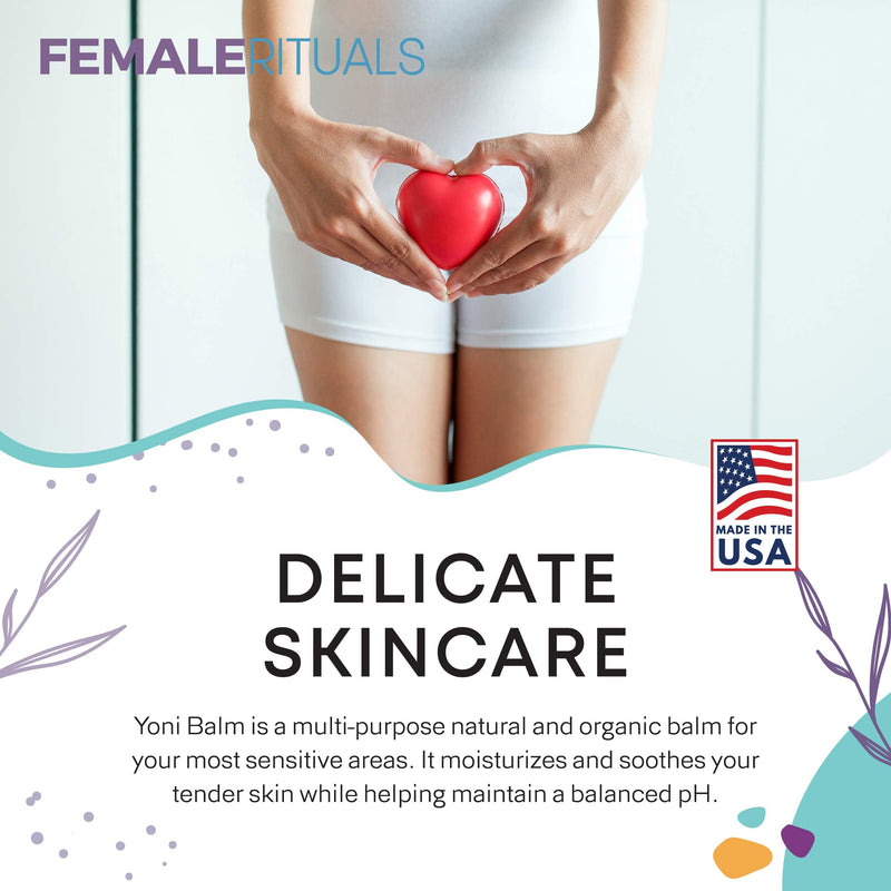 [Australia] - Female Rituals Yoni Balm Vaginal Moisturizer Vulva Balm Cream (4oz) 