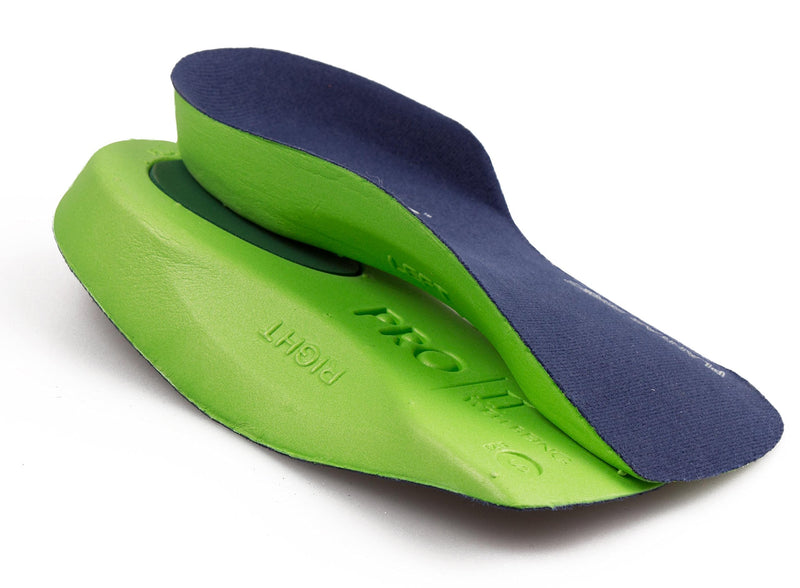 [Australia] - Pro11 wellbeing Slim fit Arch Support Orthotic Insoles for The Treatment of Plantar Fasciitis 9-10.5 Green 