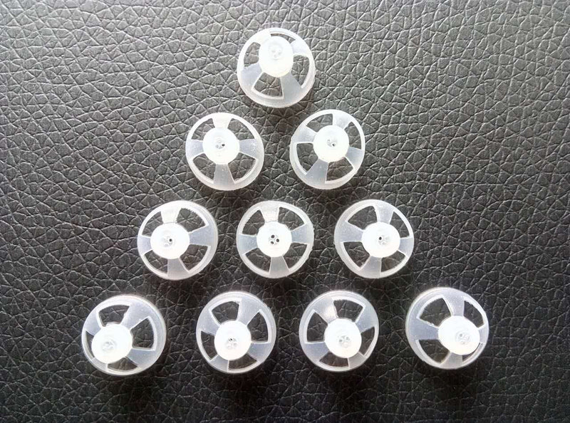 [Australia] - Jungle Care Hearing Aid Ear Piece Open Domes 12mm 10-Pack Comfortable PSAP (Personal Sound Amplifiers Product) Kit Ear Tips Invisible, Perfect for Open Air (Open fit), Except for RIC 