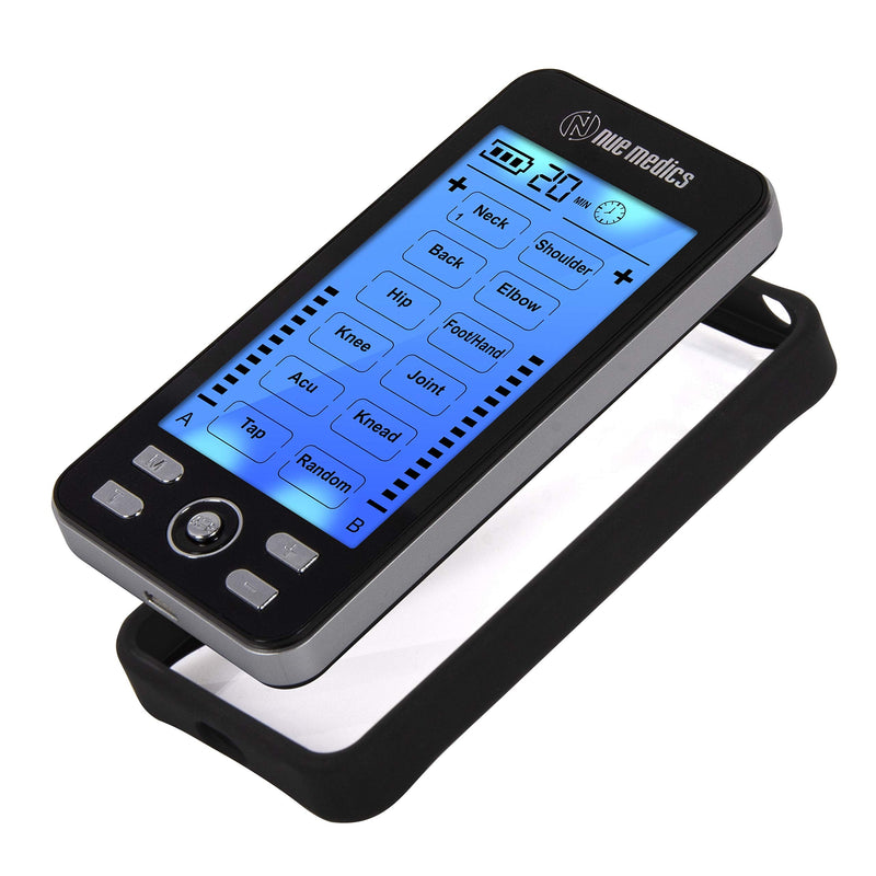 [Australia] - Tens Unit Muscle Stimulator Rechargeable Tens EMS Device Machine with Constant Mode Electronic Pulse Massager for Pain Relief [Newest Model] with Snap On Case 
