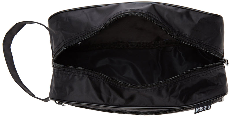 [Australia] - Ensign Peak Toiletry Travel / Shaving Bag, Black 