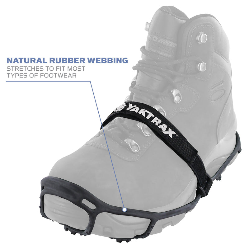 [Australia] - Yaktrax Spikes for Walking on Ice and Snow (1 Pair) Large/X-large (Shoe Size: W 9.5+/M 8-12) 