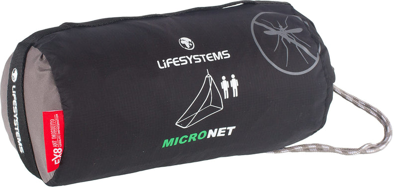 [Australia] - Lifesystems MicroNet Double Mosquito Net Compact and Lightweight Ideal for Traveling & Mosquito Net Spares Hanging Kit For All Mosquito Nets 