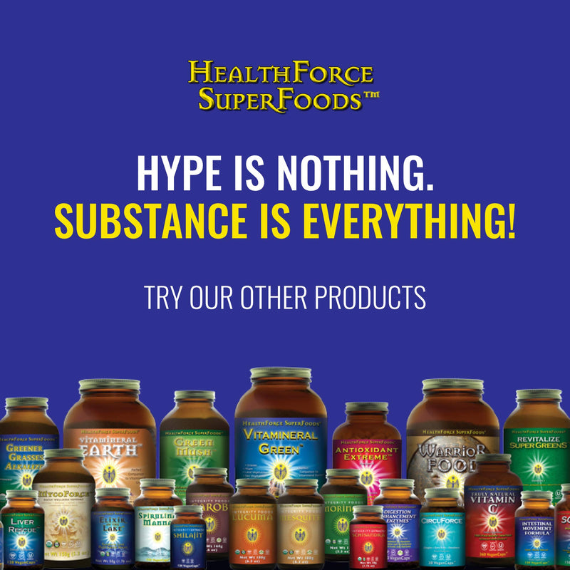 [Australia] - HealthForce SuperFoods Digestion Enhancement Enzymes - 120 VeganCaps - All-Natural, Plant-Sourced Enzyme Supplement - Promotes Healthy Gut - Gluten Free - 30 Servings Standard Packaging 