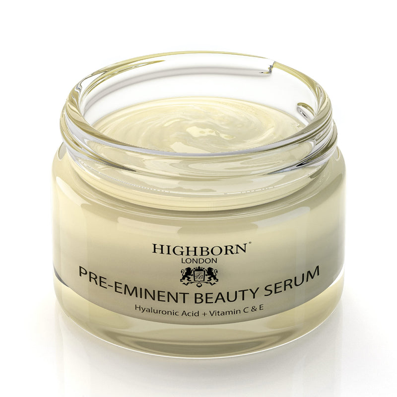 [Australia] - HighBorn London Pre-Eminent Beauty Serum - Advanced Face Serum w/ Hyaluronic Acid, Plant Collagen, Vitamin A Retinol, Vitamin C, Argan Oil & Arnica 