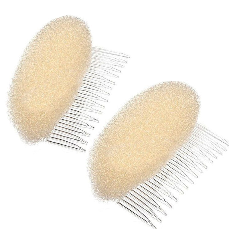 [Australia] - CareforYou® 1PC Lady Girl Women BUMP IT UP Volume Inserts Do Beehive hair styler Insert Tool Hair Comb Hair beauty (Beige) Beige 