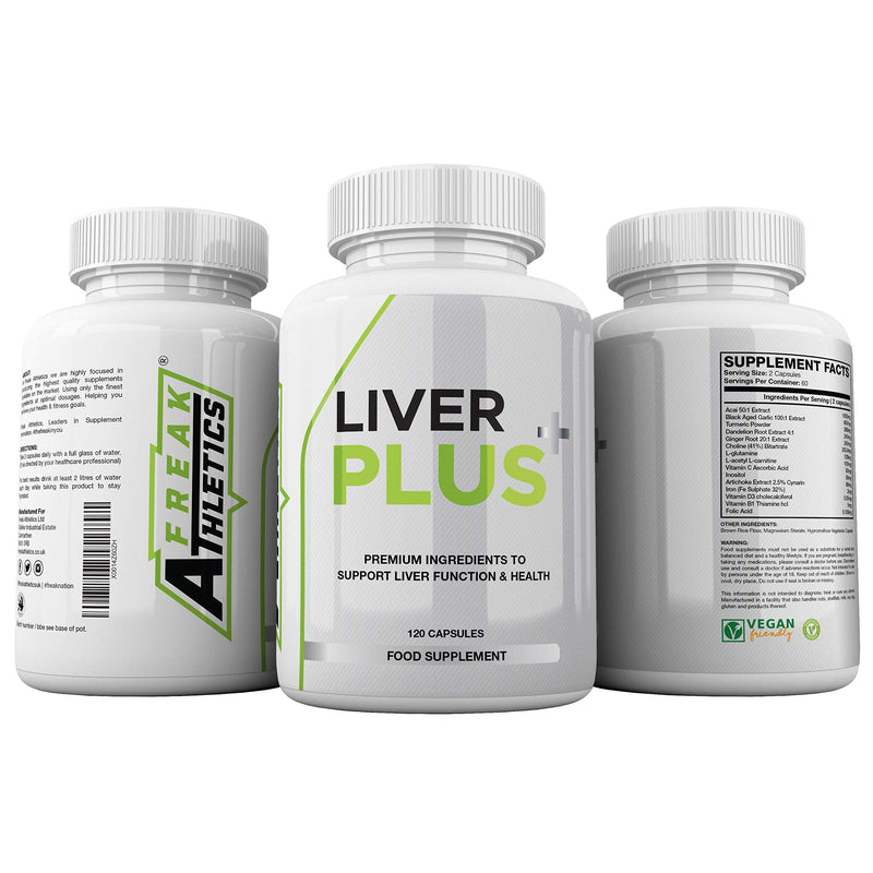 [Australia] - Liver Plus+ Liver Support Supplement - Liver Complex Including 15x Natural Active Ingredients - Premium Liver Support UK Made 