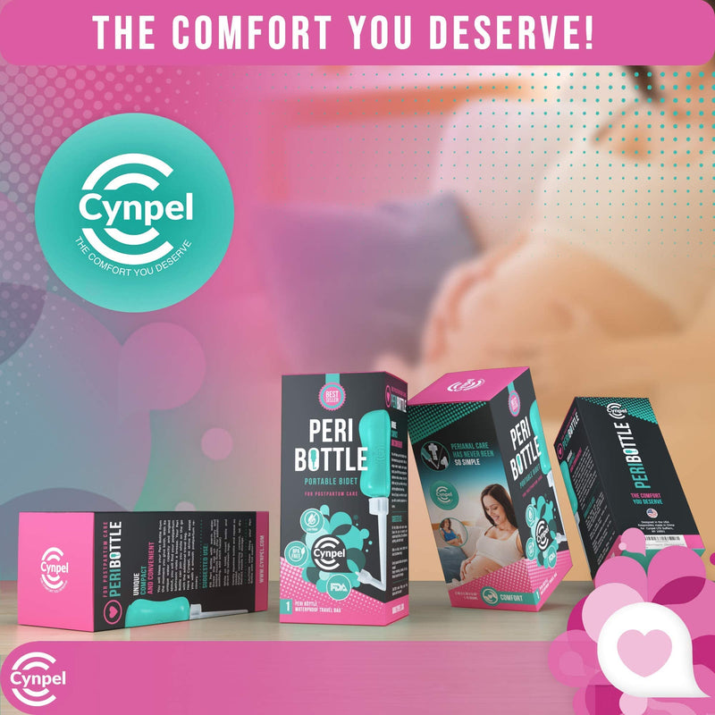 [Australia] - Cynpel Peri Bottle for Postpartum Essentials, Feminine Care | The Original Portable Bidet, Hemmoroid Treatment… (1 Count (Pack of 1), Blue) 1 Count (Pack of 1) 