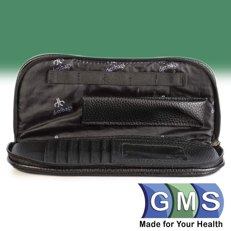 [Australia] - Dittibags Diabetes Travel Case - Insulin Pen Case and Wallet for Daily Essentials - Holds One Pen, Five Pen Tips, Photo ID, and Credit Cards with Two Additional Pockets! (Black) Black 