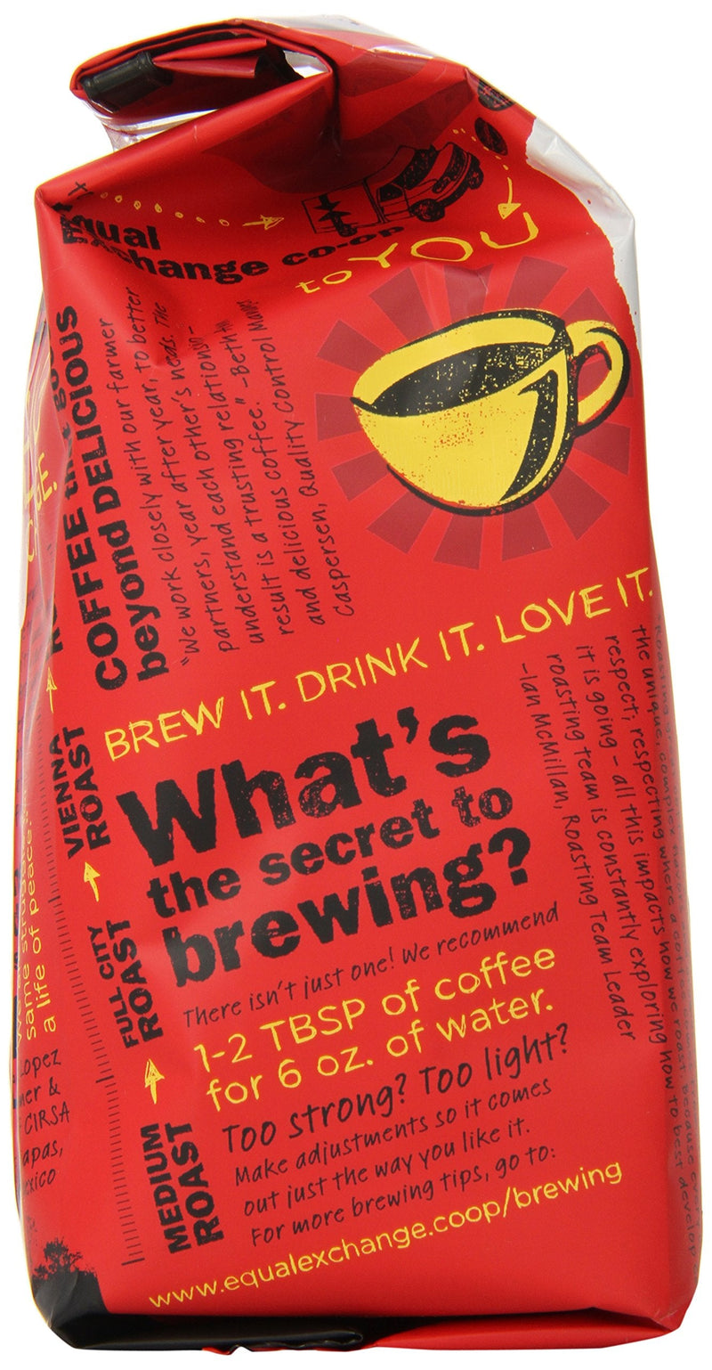 [Australia] - Equal Exchange Organic Ground Coffee, Breakfast Blend, 12-Ounce Bag 12 Ounce (Pack of 1) 