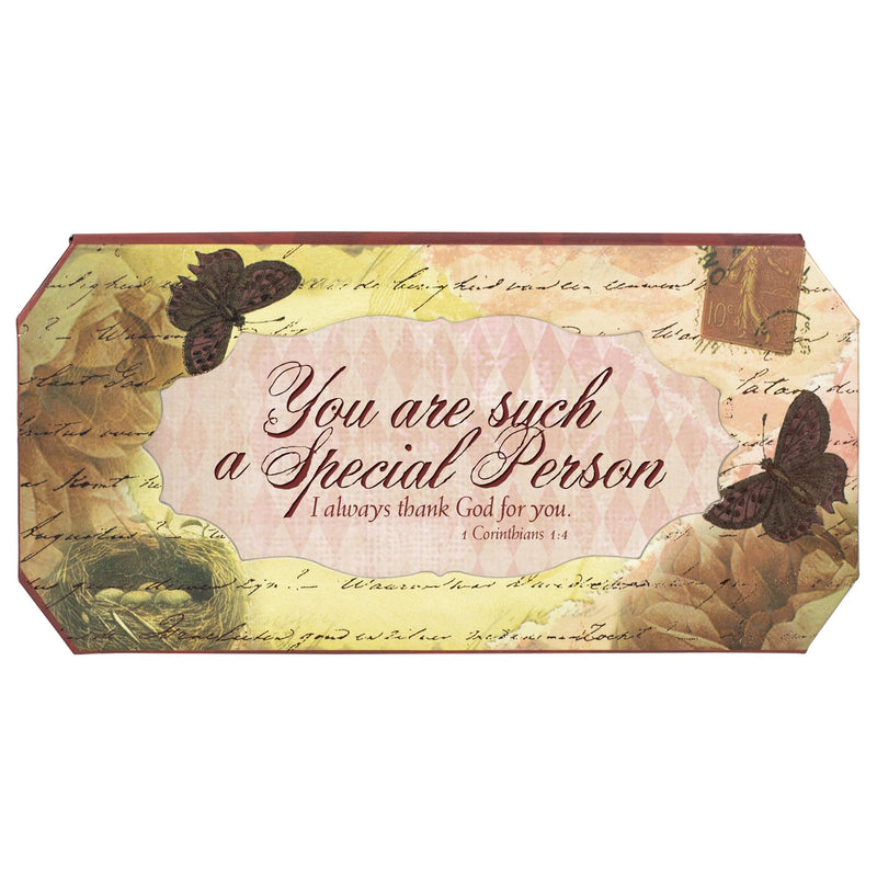 [Australia] - Cottage Garden Special Person Belle Papier Petite Musical Jewelry Box with Vintage Finish Plays Amazing Grace 