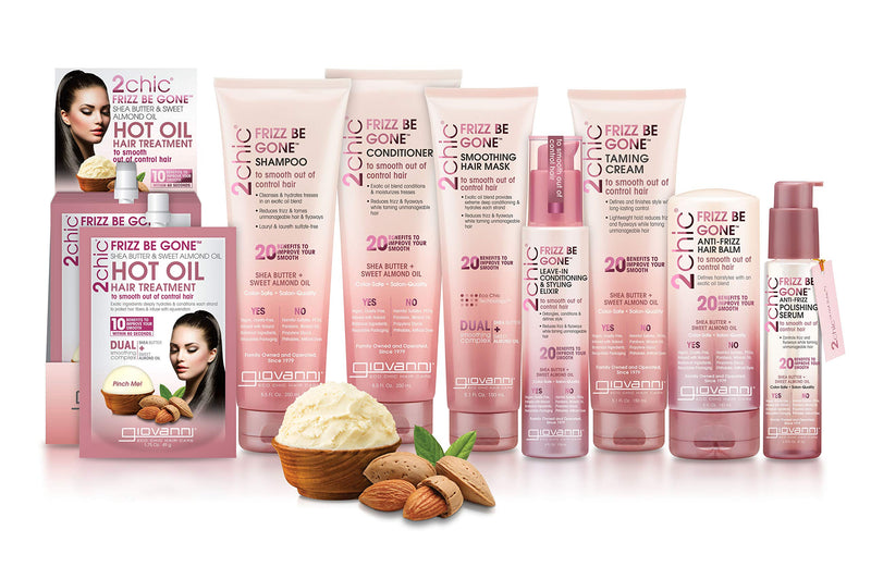 [Australia] - Giovanni Cosmetics 2chic Frizz Be Gone Leave-In Conditioner 166g 