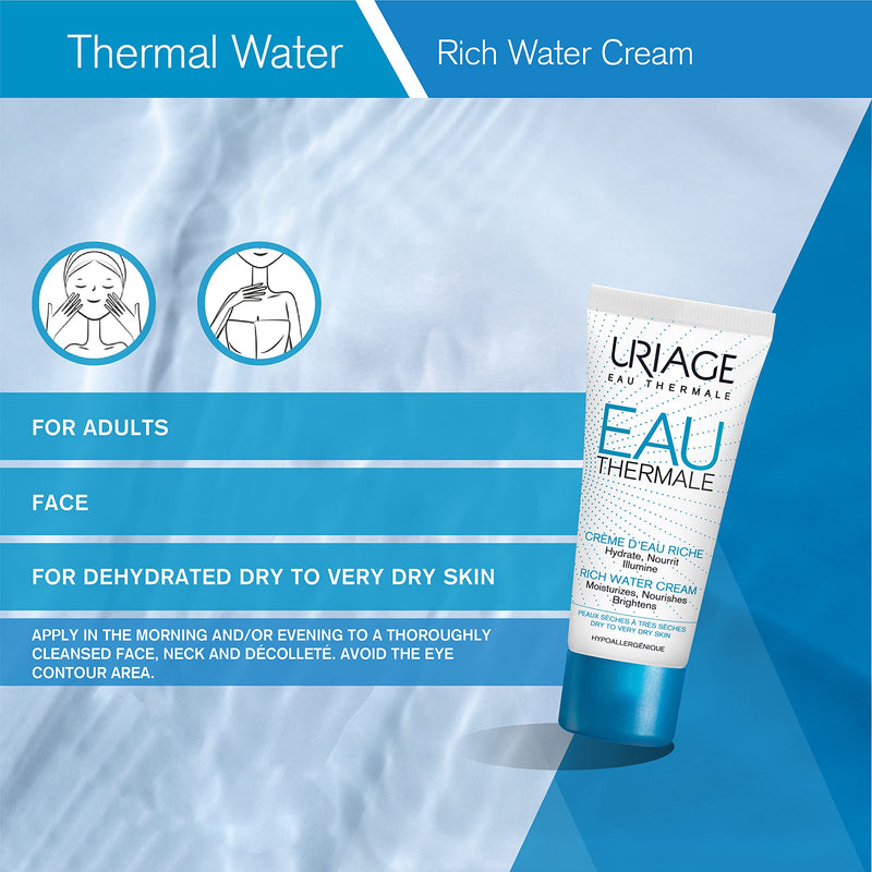 [Australia] - Uriage Eau Thermale Rich Water Cream, 40 ml 