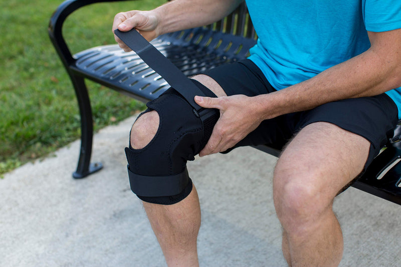 [Australia] - United Ortho - USA-35009 Wraparound Hinged Knee Brace, XXL, Black 