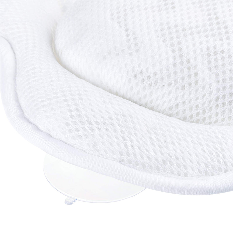 [Australia] - Sierra Concepts Bath Pillow Spa Bathtub Ergonomic for Tub, Neck, Head, Shoulder Pillows Support Cushion Headrest - Luxury Soft 3D Mesh + Six Strong Grip Suction Cups Soaking Large 16 x 16, Paradise 