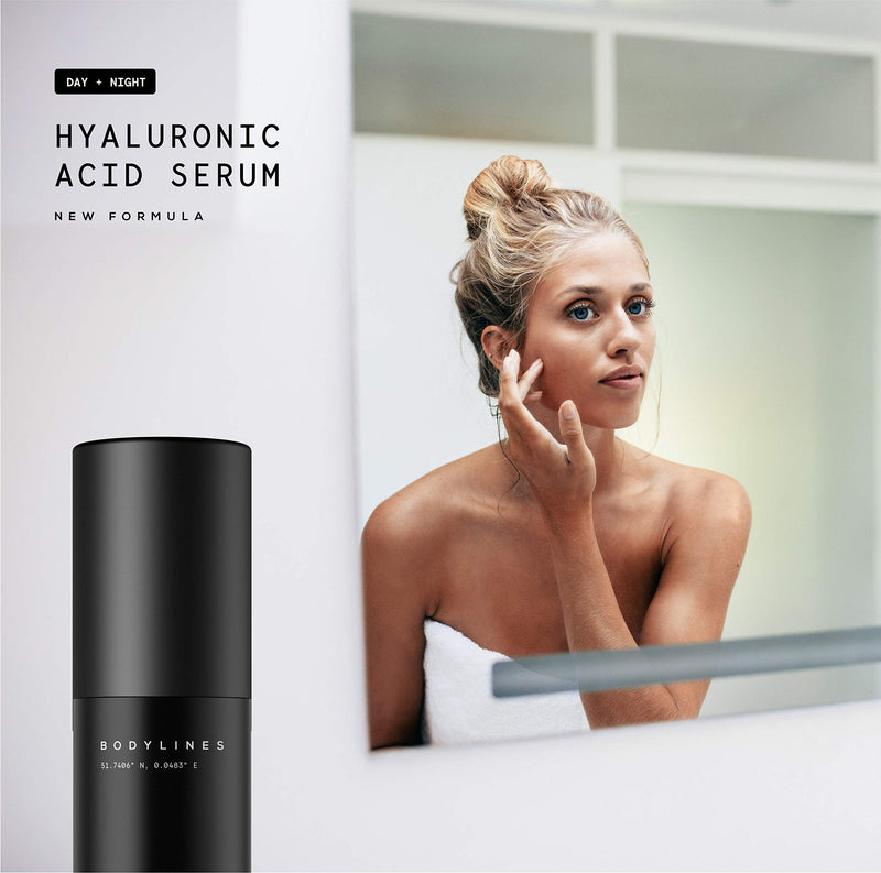 [Australia] - Bodylines Hyaluronic Acid Serum 50ml with 20% Vitamin C, 5% Vitamin E, Ferulic Acid & Turmeric 100% Vegan 