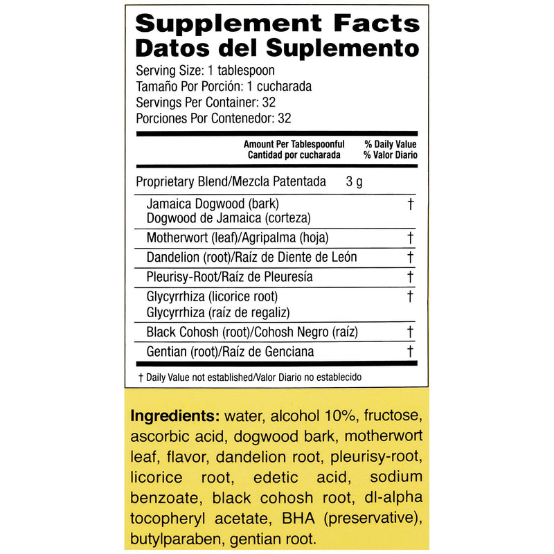 [Australia] - Lydia Pinkham Liquid Herbal Supplement for Menstruation and Menopause Support, 16 Ounce 