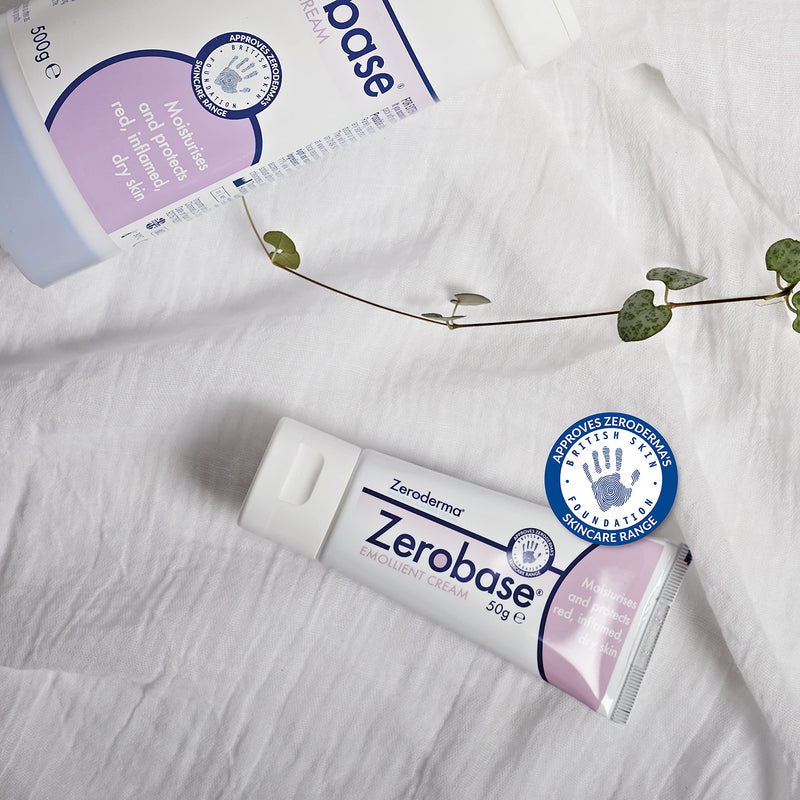 [Australia] - Zeroderma Zerobase Emollient Cream 50g, Softens Moisturises And Protects Dry Skin, Helps Restore The Skin Barrier 50 g (Pack of 1) single 