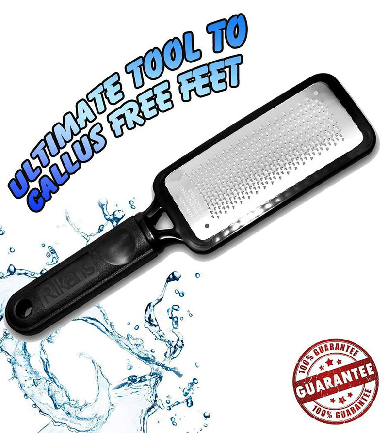 [Australia] - Colossal Foot Rasp File and Callus Remover. Best Foot Care Pedicure Metal Surface Tool to Remove Hard Skin. Can Be Used on Both Wet and Dry Feet, Surgical Grade Stainless Steel File. 