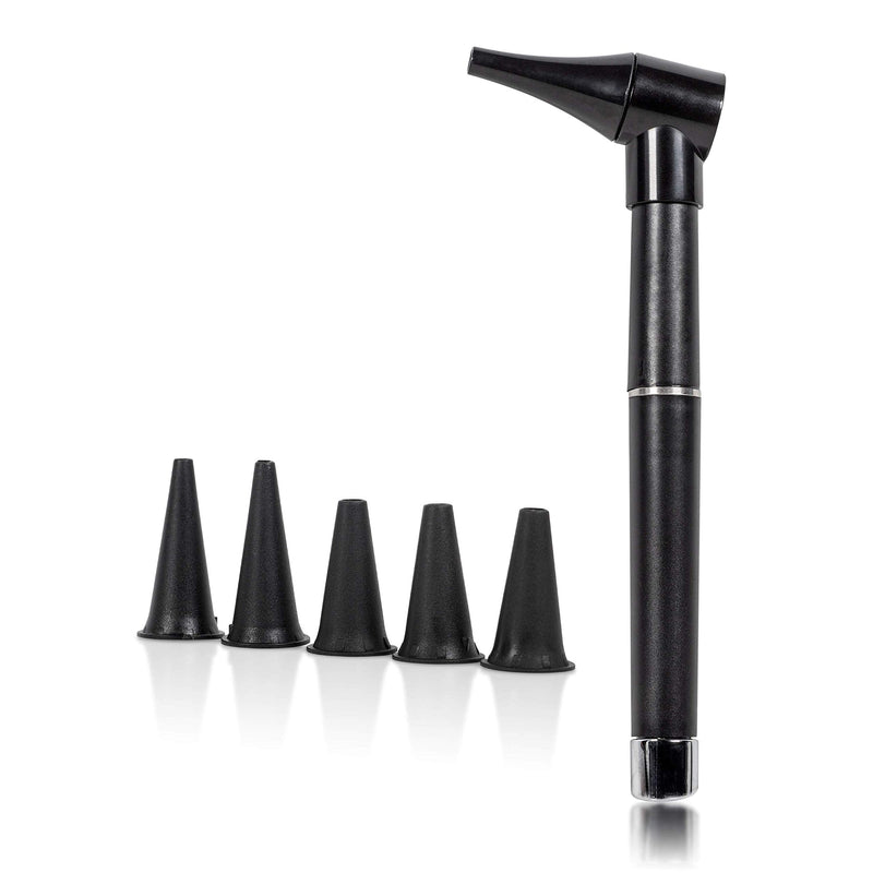 [Australia] - Earwax Flush Cleaning Kit by Nuance Medical EarClear Rx Rigid - SELF Earwax Removal kit with Otoscope Penlight, Basin and 20 Disposable Tips 20 Tips 