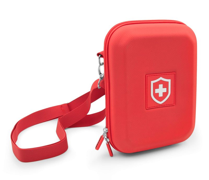 [Australia] - MEDMODS Insulin Cooler Travel Case and Insulated Diabetes Bag with Ice Pack, ID Card, Medical Alert Tag & Shoulder Strap - Protective Insulin Pen Case for Diabetic Medication & Essentials, Case Only 
