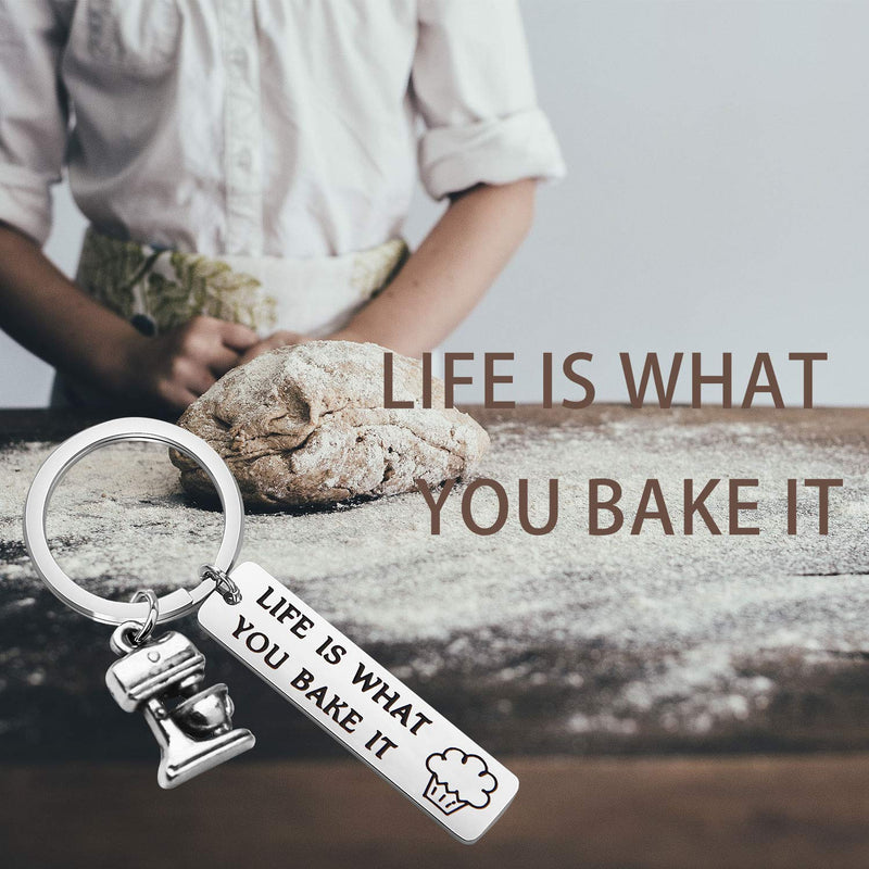 [Australia] - MAOFAED Baker Gift Life is What You Bake It Baking Gift Culinary Student Gifts Culinary School Graduation Gift Bake Lover Gift 