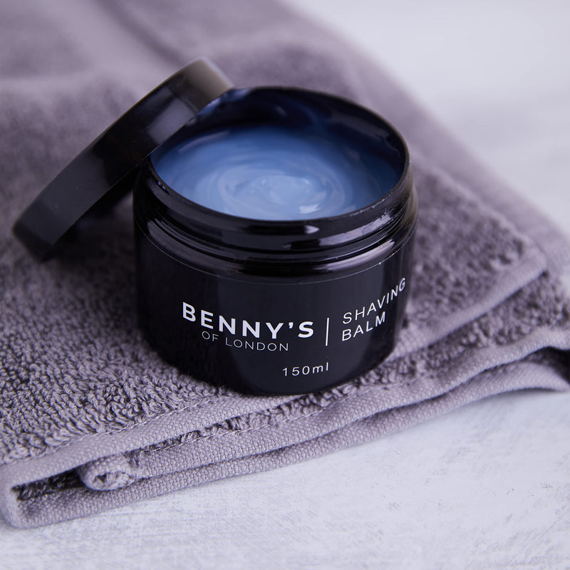 [Australia] - Shaving Balm | BENNY'S | Light Refreshing Scent | Reduces Razor Burn & Soothes the Skin | For Fresh and Calm Skin to Look and Feel Younger | Premium Quality Ingredients | Made In The UK 