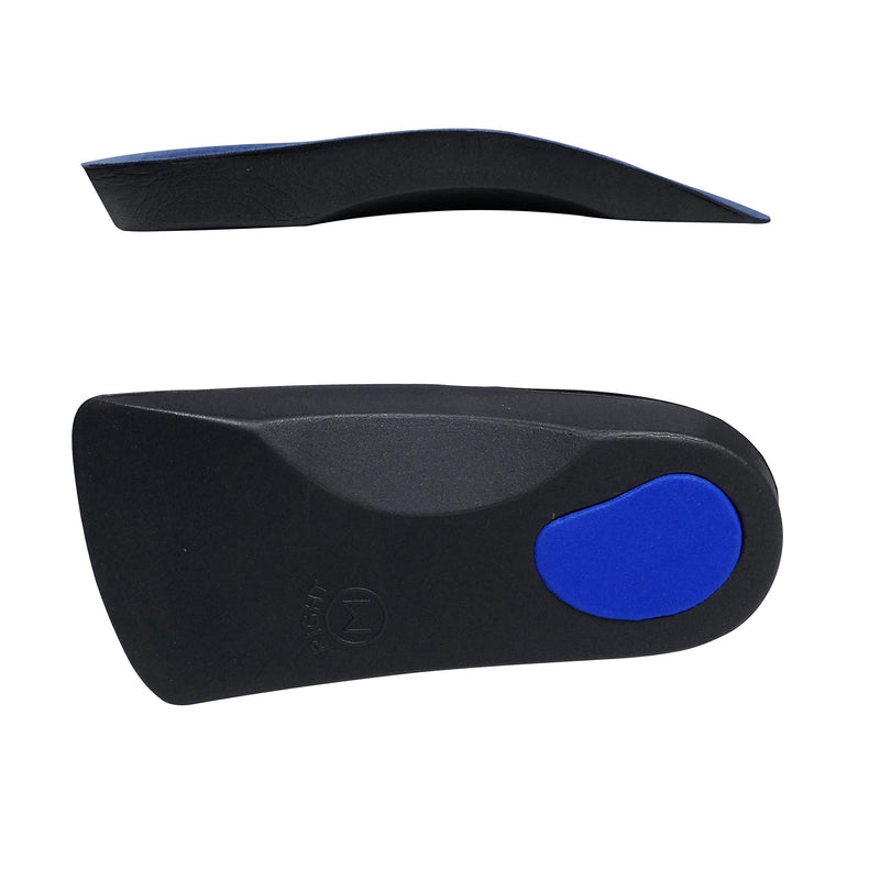 [Australia] - New Premium 3/4 Orthotic Insole. Quality Support for Flat Fleet, Fallen Arches, Heel Pain & Plantar Fasciitis. For Men & Women. 9 - 10.5 