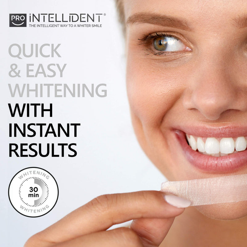 [Australia] - Pro Intellident Teeth Whitening Strips | Home Teeth Whitening Strips Developed by British Dentists for Instant Results 