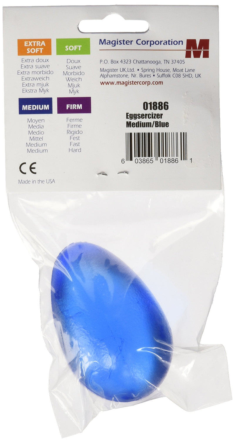 [Australia] - Complete Medical Hand Eggsercizer, Medium, Blue, 0.16 Pound 