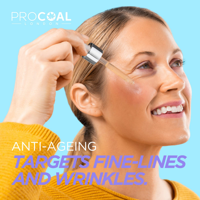 [Australia] - NEW Anti-ageing Eye Serum 30ml by Procoal - Eye Cream Anti Aging, Puffiness, Under Eye Circles & Wrinkles with Marine Algae, Caffeine & Green Tea, Vegan, Made in UK 