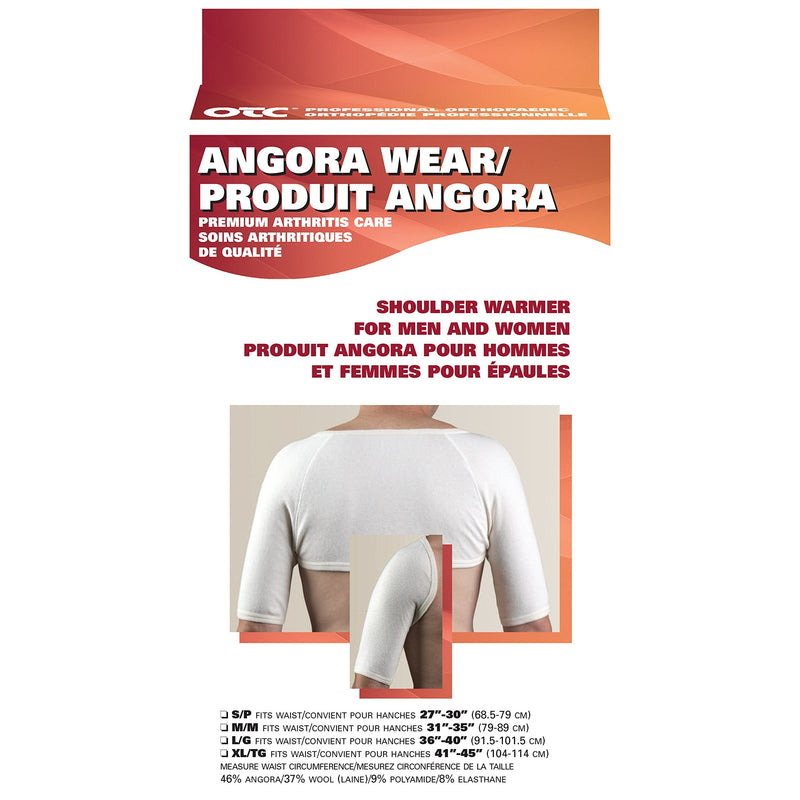 [Australia] - OTC Shoulder Warmer Angora Arthritis Relief, White, Large 