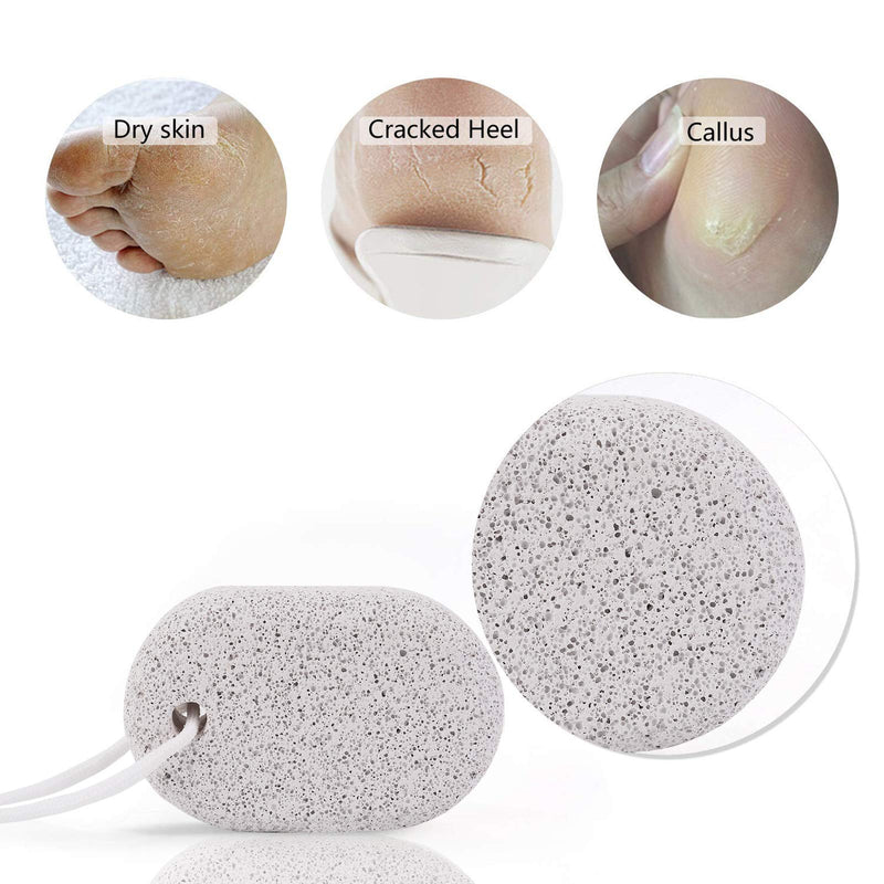 [Australia] - Natural Pumice Stone for Feet 3 PCS, PHOGARY Lava Pedicure Tools Hard Skin Callus Remover for Feet and Hands - Natural Foot File Exfoliation to Remove Dead Skin 