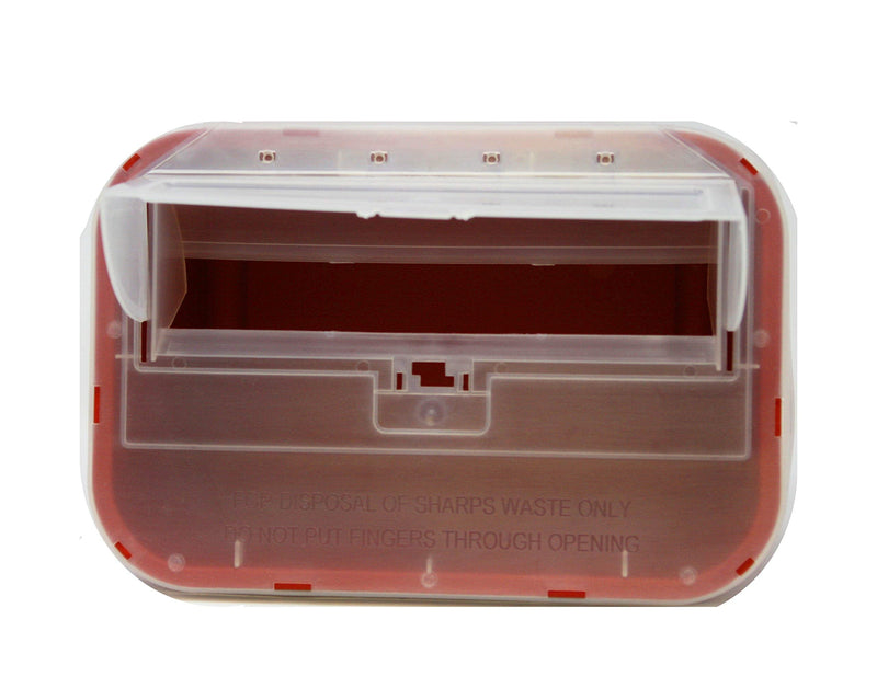 [Australia] - One Gallon Sharps Containers with Pop Up Lid (Two Pack) by Oakridge Products 