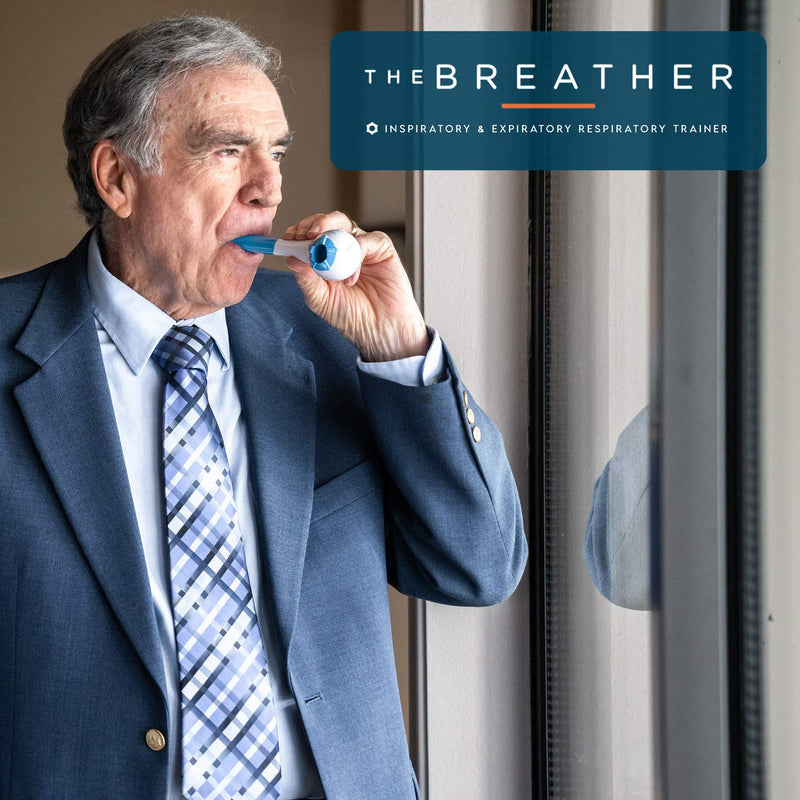 [Australia] - The Breather │ Natural Breathing Lung Recovery Exerciser Trainer for Drug-Free Respiratory Therapy │ Breathe Easier with Stronger Lungs │ FSA/HSA Eligible 