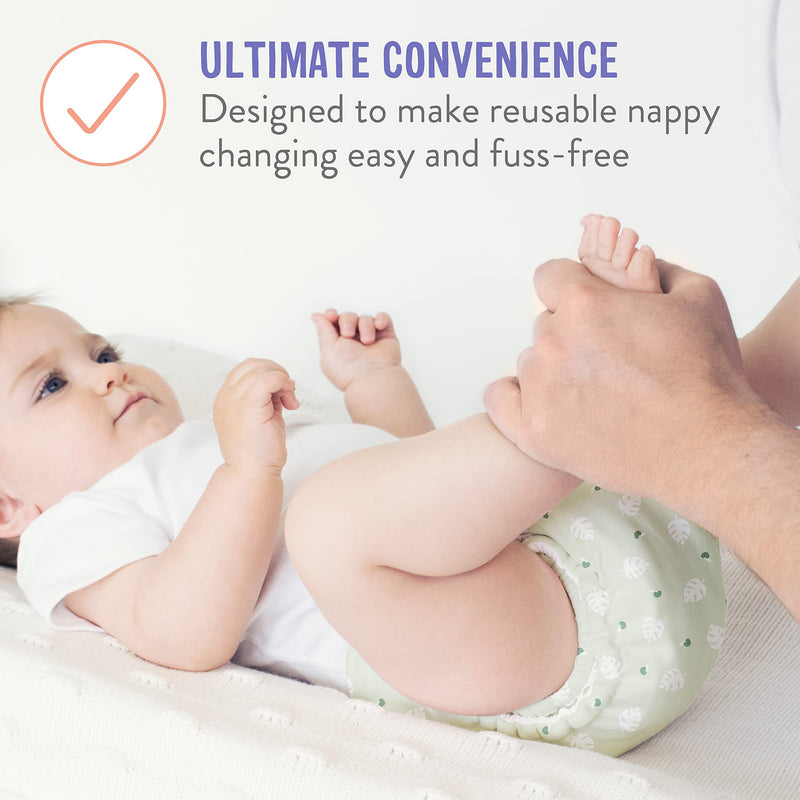[Australia] - Bambino Mio, Supersoft Nappy Liners, Biodegradable, 100 Liners 100 Count (Pack of 1) White 