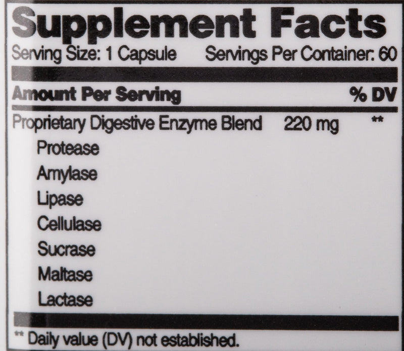 [Australia] - 21st Century Digestive Enzymes Capsules, 60 Count (Pack of 3) 
