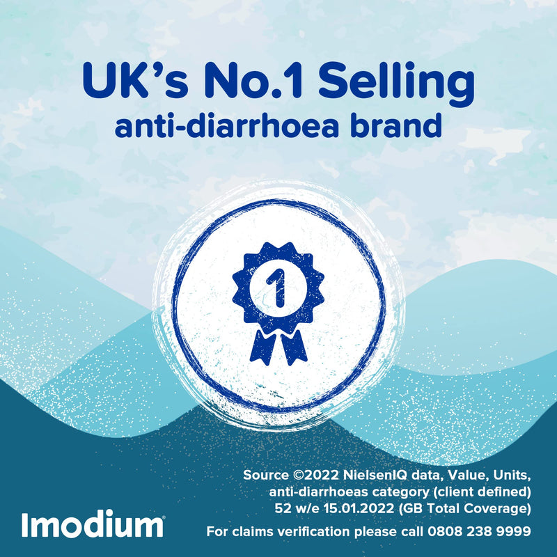 [Australia] - Imodium Capsules for IBS Diarrhoea Relief - Designed to Relieve IBS Diarrhoea Episodes Quickly - IBS Relief Treatment & Diarrhoea Relief Capsules - 6 Capsules 